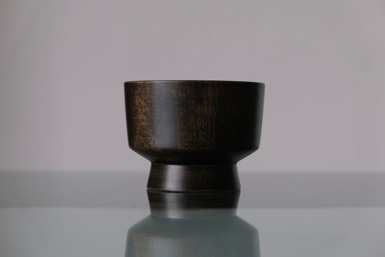 BASE 01 汁椀(黒漆拭き漆仕上げ)