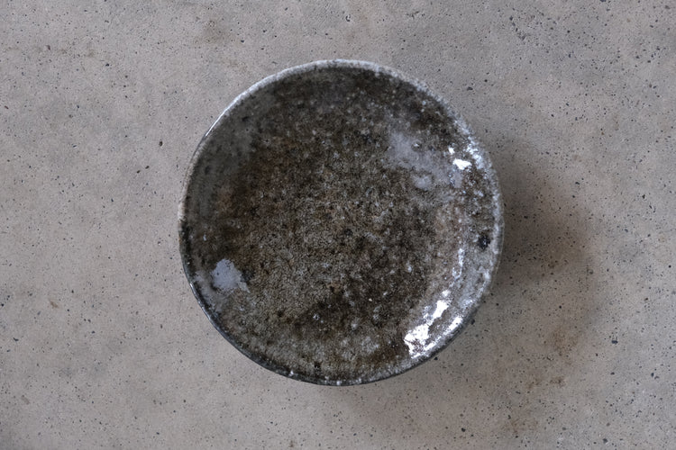 白掛5寸皿