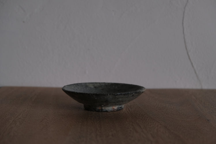 白掛4寸皿