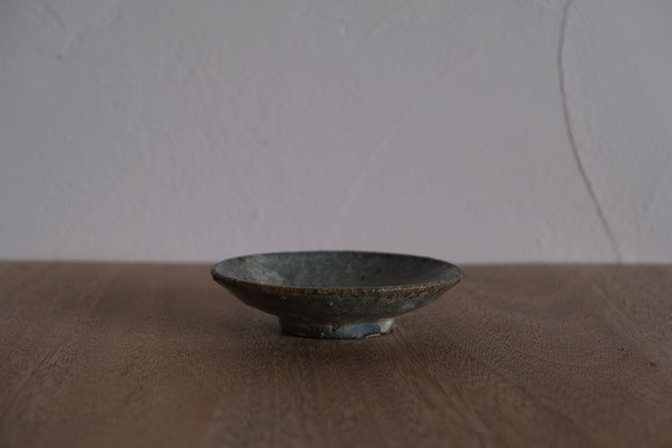 白掛4寸皿
