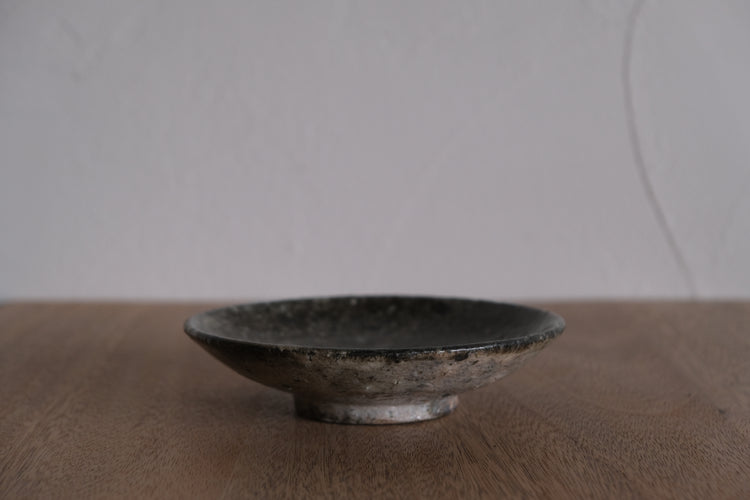 白掛5寸皿