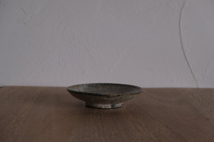 白掛4寸皿