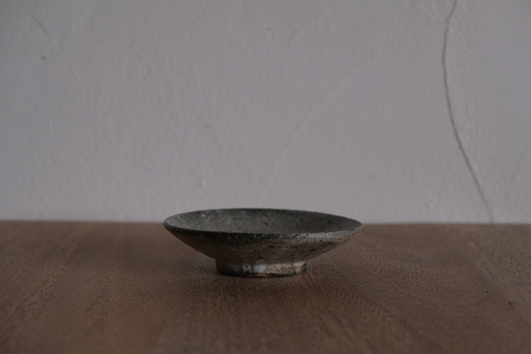 白掛4寸皿