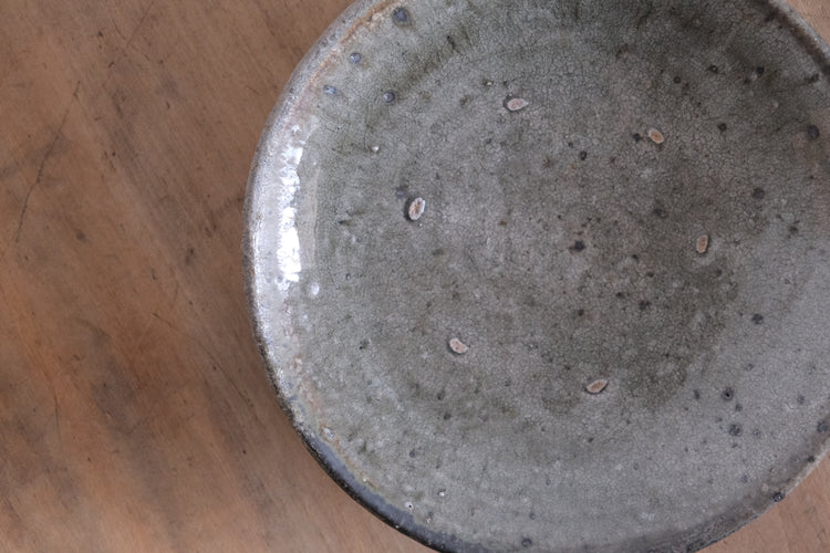 白掛7寸皿