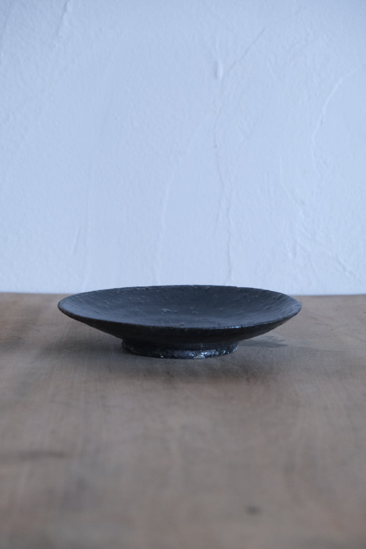 黒掛 6寸皿