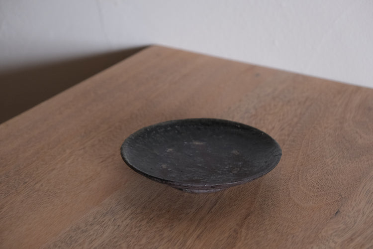 黒掛5寸皿