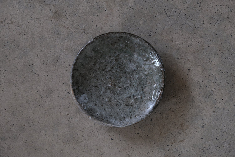 白掛4寸皿