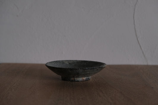 白掛4寸皿