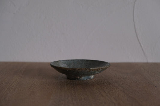 白掛4寸皿