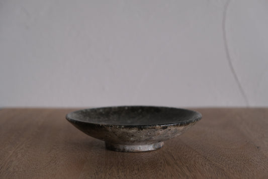 白掛5寸皿