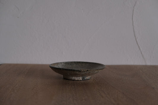 白掛4寸皿