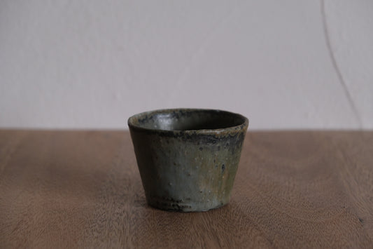 松灰釉蕎麦猪口