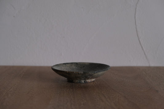 白掛4寸皿