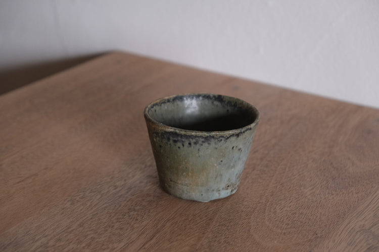 松灰釉蕎麦猪口