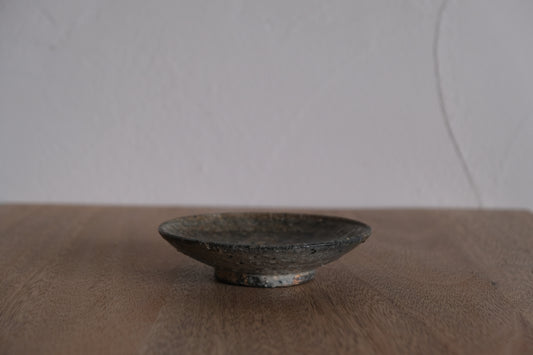 白掛4寸皿