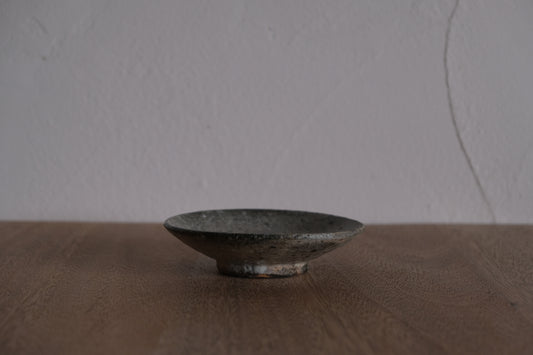 白掛4寸皿