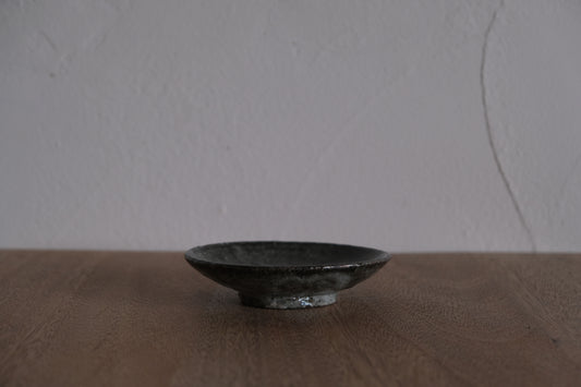 白掛4寸皿