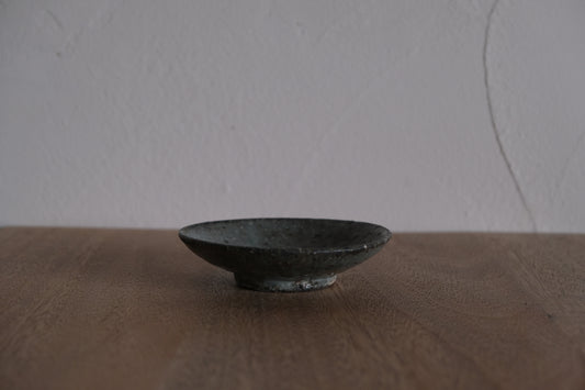 白掛4寸皿